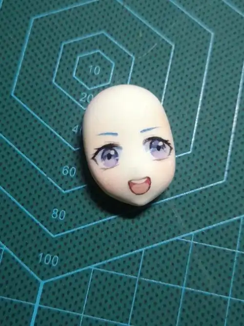 超轻粘土 #超轻粘土手工 #手工捏人不咋地却喜欢画脸希望可以慢慢