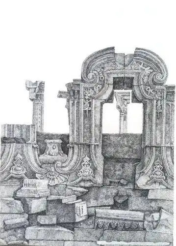 圆明园简笔画圆明园简笔画简单的画法