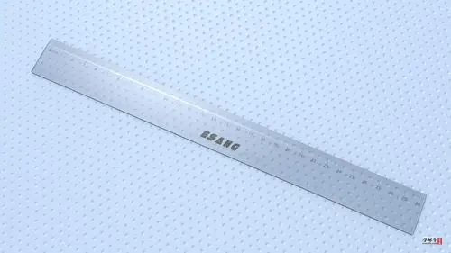 30cm直尺模型