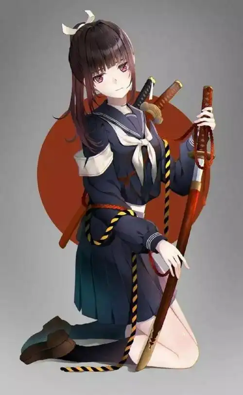 盘点二次元绝对画风女生刀剑系列