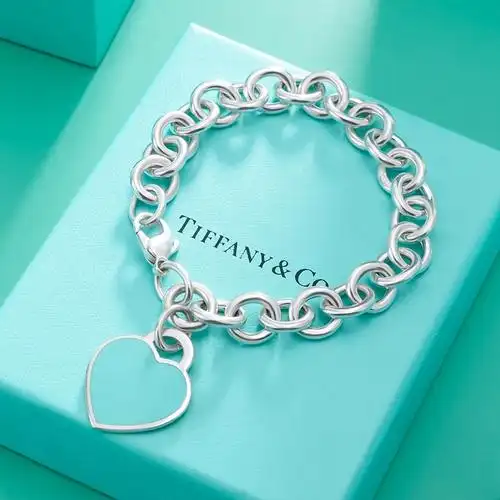 tiffany蒂芙尼手链女蓝色珐琅2875119228751192官网同款