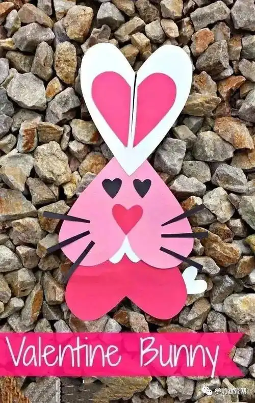 创意手工:百变心形卡纸小动物,带给孩子满满好心情!