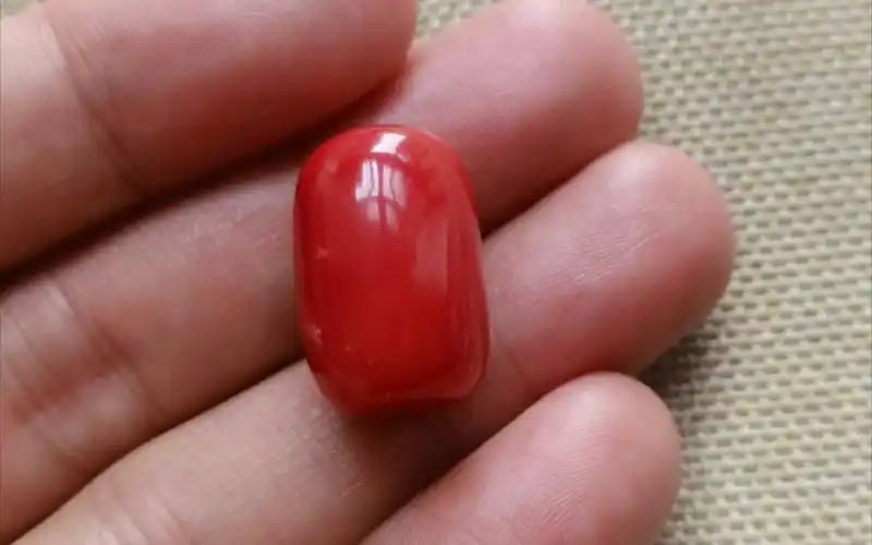 红珊瑚阿卡大桶珠 详解如何鉴定这粒珠子是否为真品