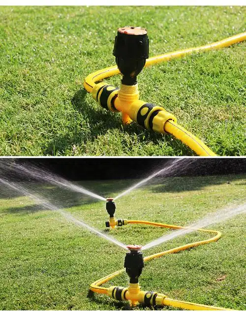 自动洒水器360度旋转园林浇水浇菜浇地喷头园艺农业灌溉浇花绿化农用