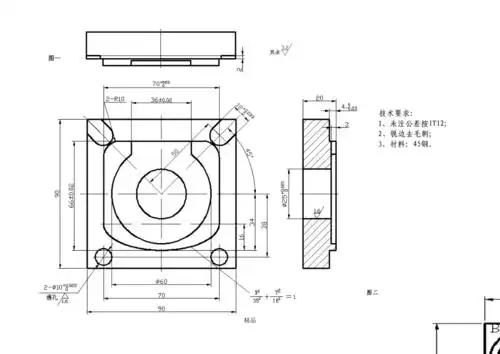 加工中心高级图纸