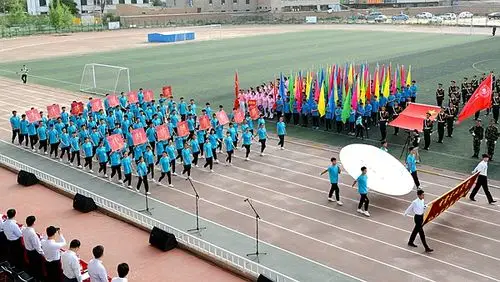 校运直播间运动会方队集锦