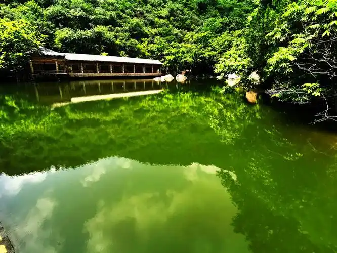 门头沟赏图时刻世外桃源桃花溪