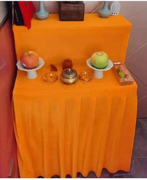 供桌佛台供佛桌布家用道家财神爷供神堂口藏式佛龛佛案桌裙套