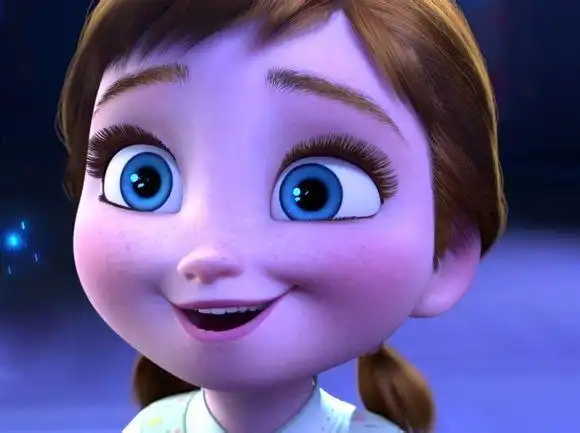 安娜小天使 小时候的图超级可爱!