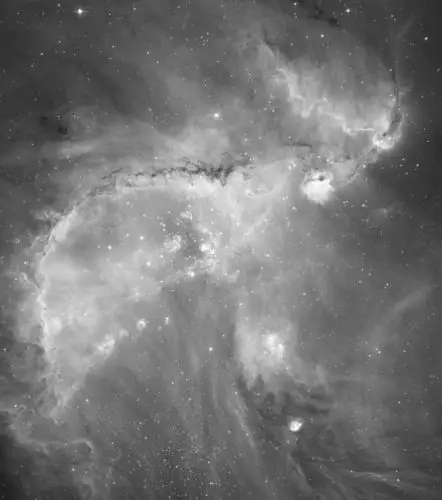 灰色星空乌云背景图片