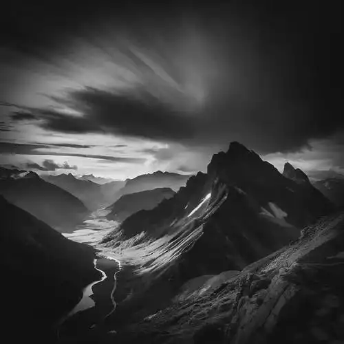 黑白风光摄影不一样的视觉盛宴