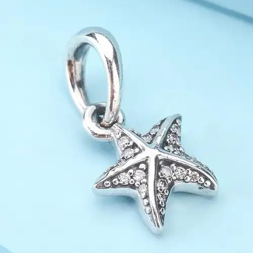 pandora潘多拉热带海星925银女士吊坠390403cz
