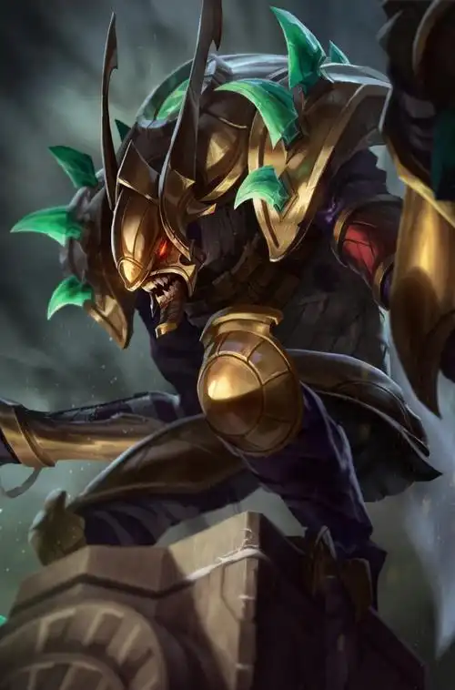 lol英雄联盟虚空掠食者卡兹克螳螂圣金甲虫皮肤17,高清图片,手机壁纸