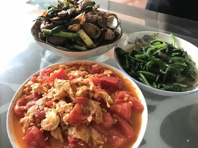 三月,我们每周都在家做饭