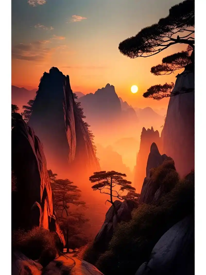 黄山日出 德鲁克的一段话:列出你工作的具体目标,想想哪些目标既能