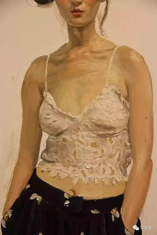 陈丹青的最新作品——时装模特系列_名画记_零二七艺考