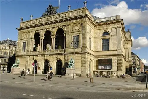 皇家_丹麦人_剧院_新_哥本哈根_丹麦_斯堪的纳维亚_欧洲_图片大全