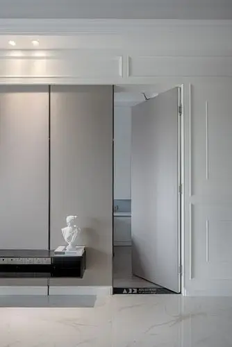 隐形门电视背景墙装修效果图