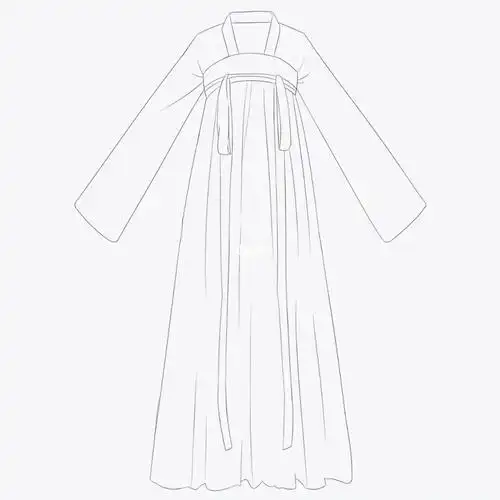 张小白古风插画色彩服饰练习3660