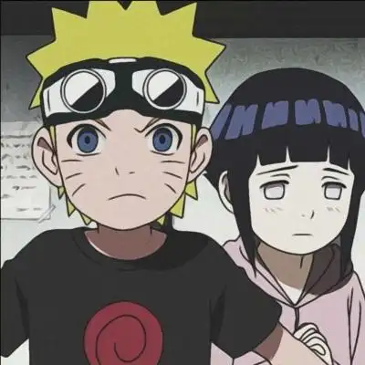 鸣人和雏田的甜蜜情头_情侣头像_我要个性网