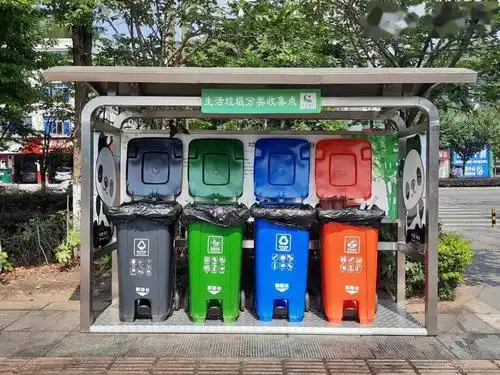 双创丨垃圾分类收集点,市场环境大改善……瞧瞧雨城的变化