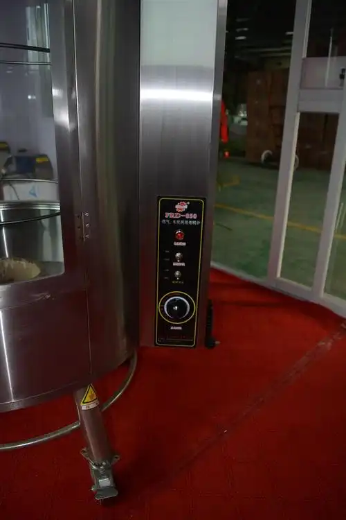 自动旋转850型木炭燃气两用烤鸭炉 烤鸭机器