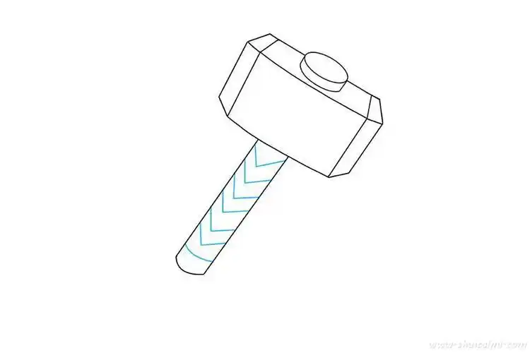 锤子简笔画卡通