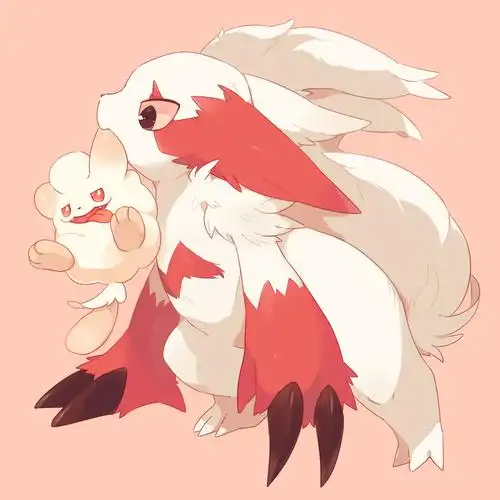 p站插画宠物小精灵猫鼬斩id55705861