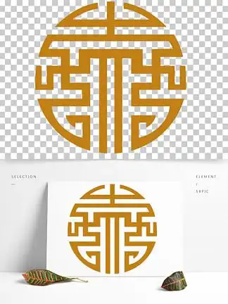 中国传统团 i>寿 /i>底纹