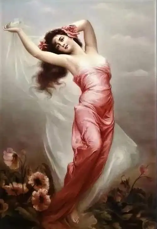 西方油画女神请欣赏