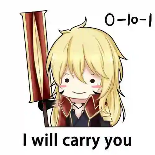 (同人/绘画)高低保安李信的一组表情包