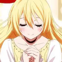 闭眼祈祷_动漫女生头像图片_扣扣居