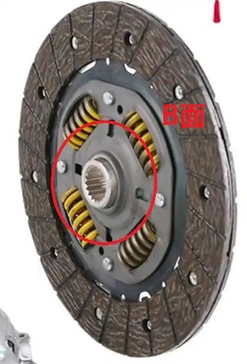请教世嘉手动挡离合器片安装方向
