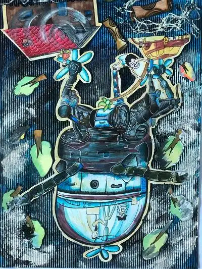 科技作品 - 创新作品展之优秀科幻画三