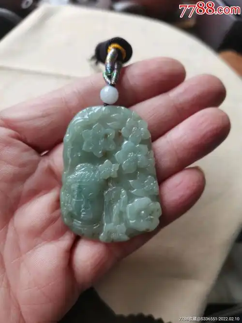 花开见佛缅绚天然翡翠a货