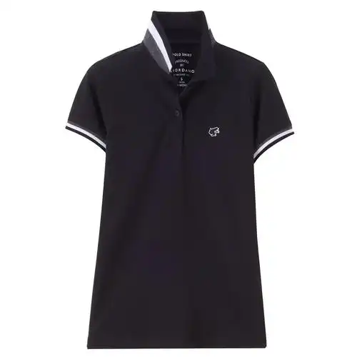 佐丹奴polo衫女 女翻领t恤 青蛙胸章