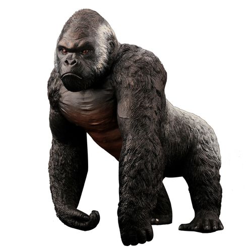 模型软胶金刚大猩猩大金刚充棉动物哥斯拉静态儿童玩具仿真