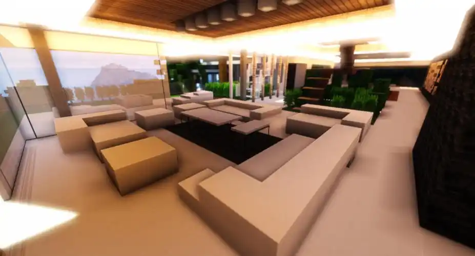 耗费数亿方块!《我的世界》不敢高攀的豪宅 建好了不敢住 供着