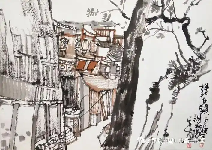 谢家俊中国山水画工作室2018年春季写生招生简章