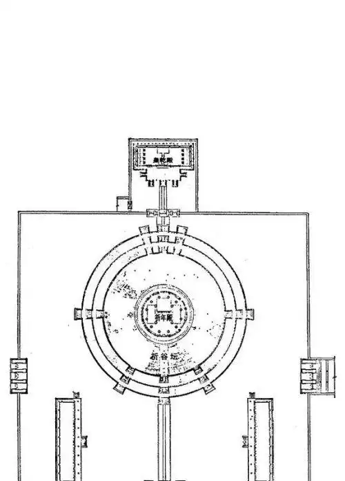 天坛屋顶结构是什么样的 要图片