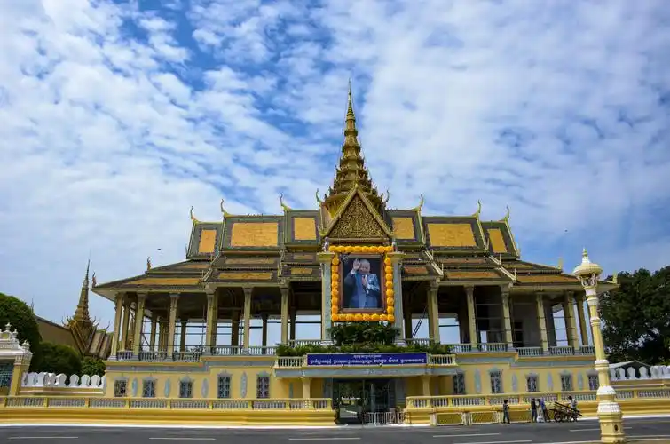 柬埔寨西哈努克皇宫.