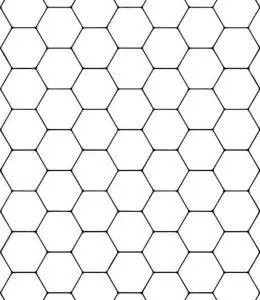 8张六边形图案空白a4纸张模板背景图片下载
