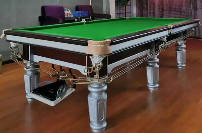 度康银腿乔氏台球桌标准型美式台家用黑八球房16球台球成人桌球台