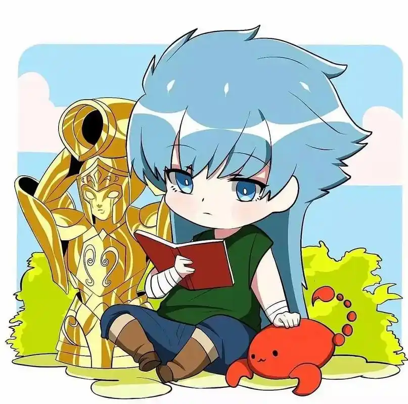 圣斗士星矢:十二黄金圣斗士 q版人物插画欣赏