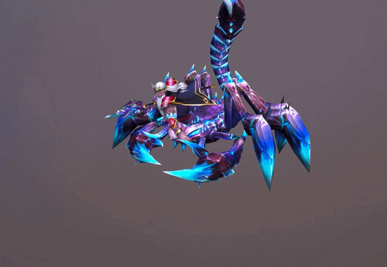 手绘 毒蝎怪物【14组动画】蝎子国王  boss  蝎子王