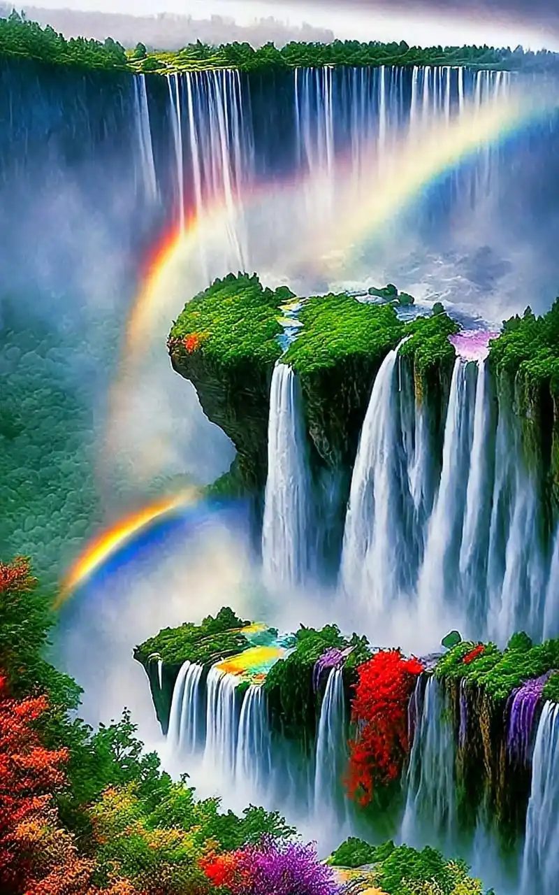 我就喜欢看大自然的青山绿水,在高山流水中追逐美的风景.