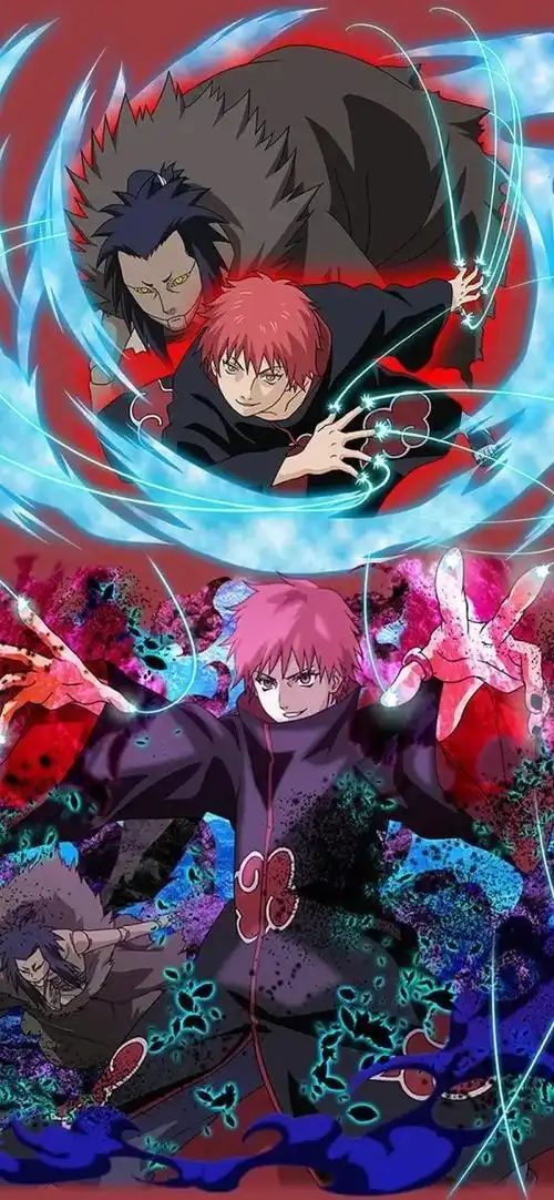 火影忍者晓组织赤砂之蝎帅气精美手机壁纸25张_腾讯新闻