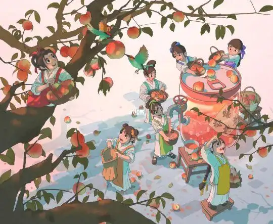 第十四弹 七仙女的蟠桃园99画画的富贵儿查看更多用户协议隐私政策