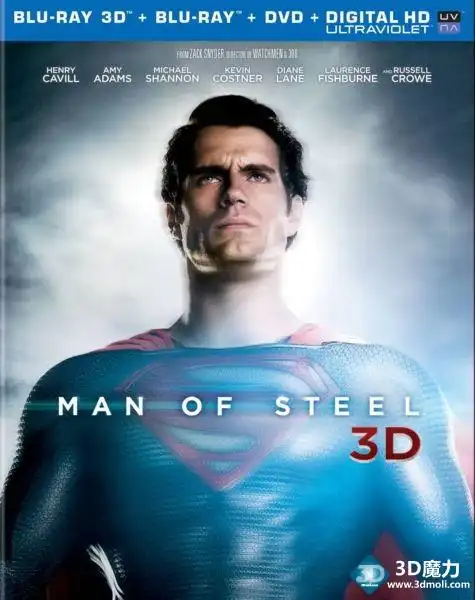 【超人:钢铁之躯 3d man of steel 3d】3d上下电影下载_中文字幕_1080