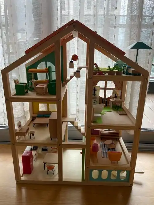 过家家玩具娃娃房子